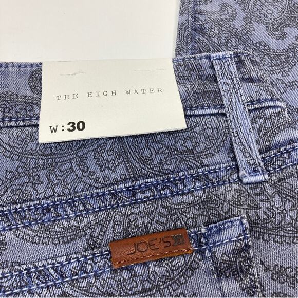 Joe's Jeans | Brocade Faded Azul The High Water Skinny Jeans Womens 30 - Picture 7 of 8